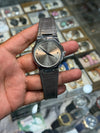 Universe Point Arabian Dial leather Strap Watch