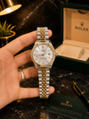 Rolex Two-tone Date Just Jubilee Chain