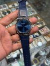 Universe Point Arabian Dial leather Strap Watch