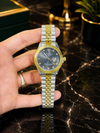 Rolex Two-tone Date Just Jubilee Chain