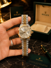 Rolex Two-tone Date Just Jubilee Chain
